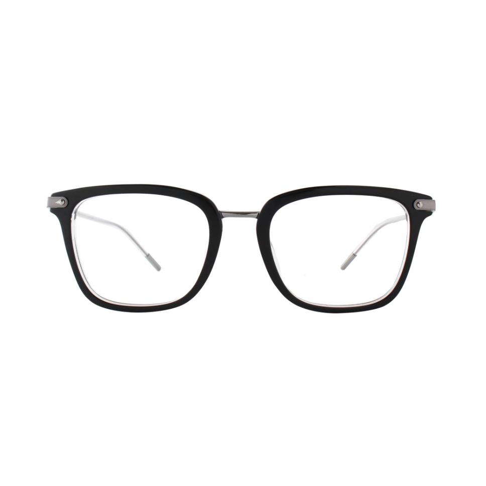 Dolce Gabbana DG3319 675 52 Black and Silver Eyeglasses 50mm