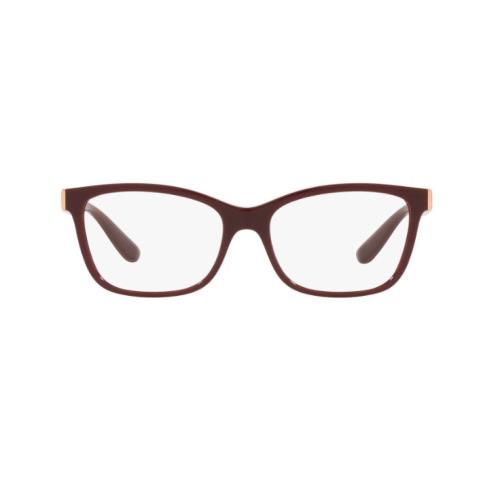 Dolce and Gabbana DG5077 3285 Burgundy Womens Rectangle Eyeglasses 52-16-140