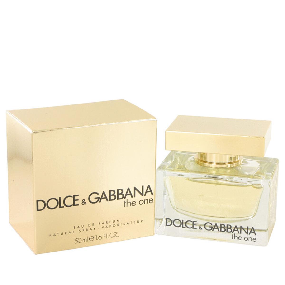 D G The One Perfume 1.6 Oz Edp Spray By Dolce Gabbana For Women