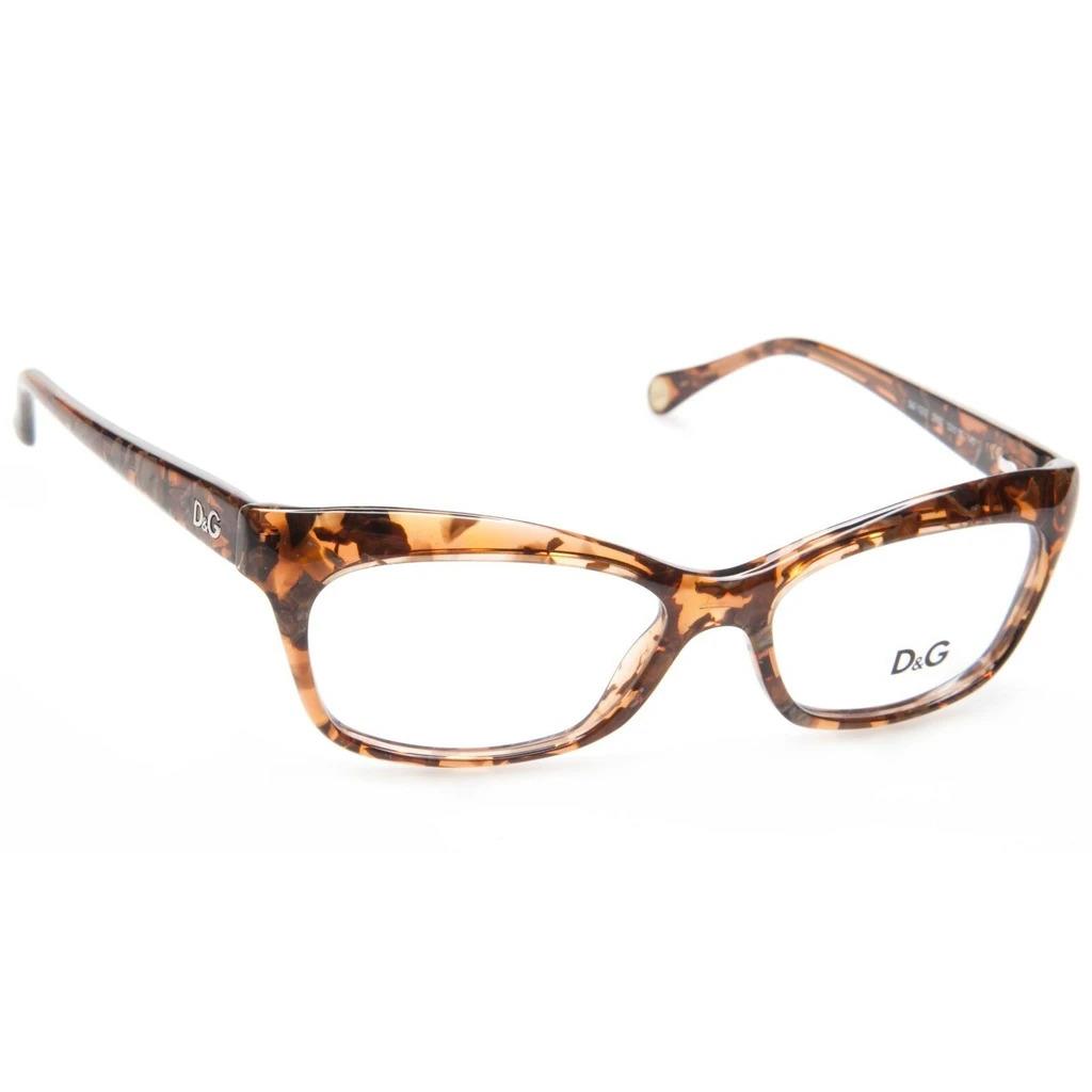 Dolce Gabbana Eyeglasses DG1232 2550 Brown Frames 55mm Rx-able Full Set ST