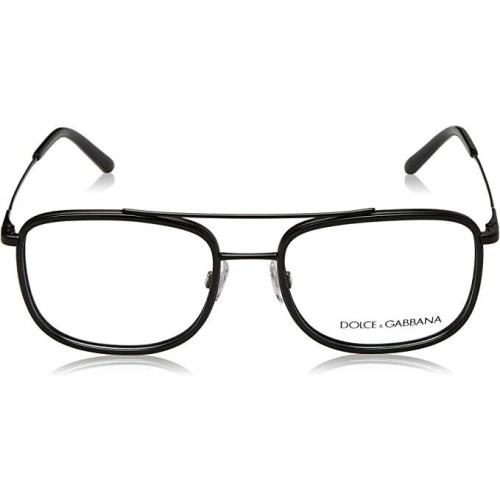 Dolce Gabbana DG1288 Eyeglass Frames Matte Black/Black-53-18-145