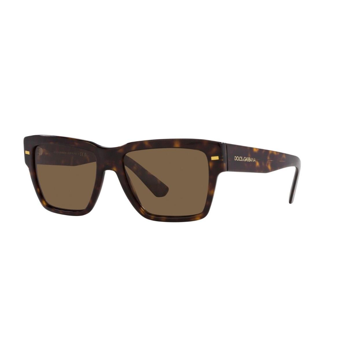 Dolce Gabbana DG 4431 Dark Havana/brown 502/73 Sunglasses