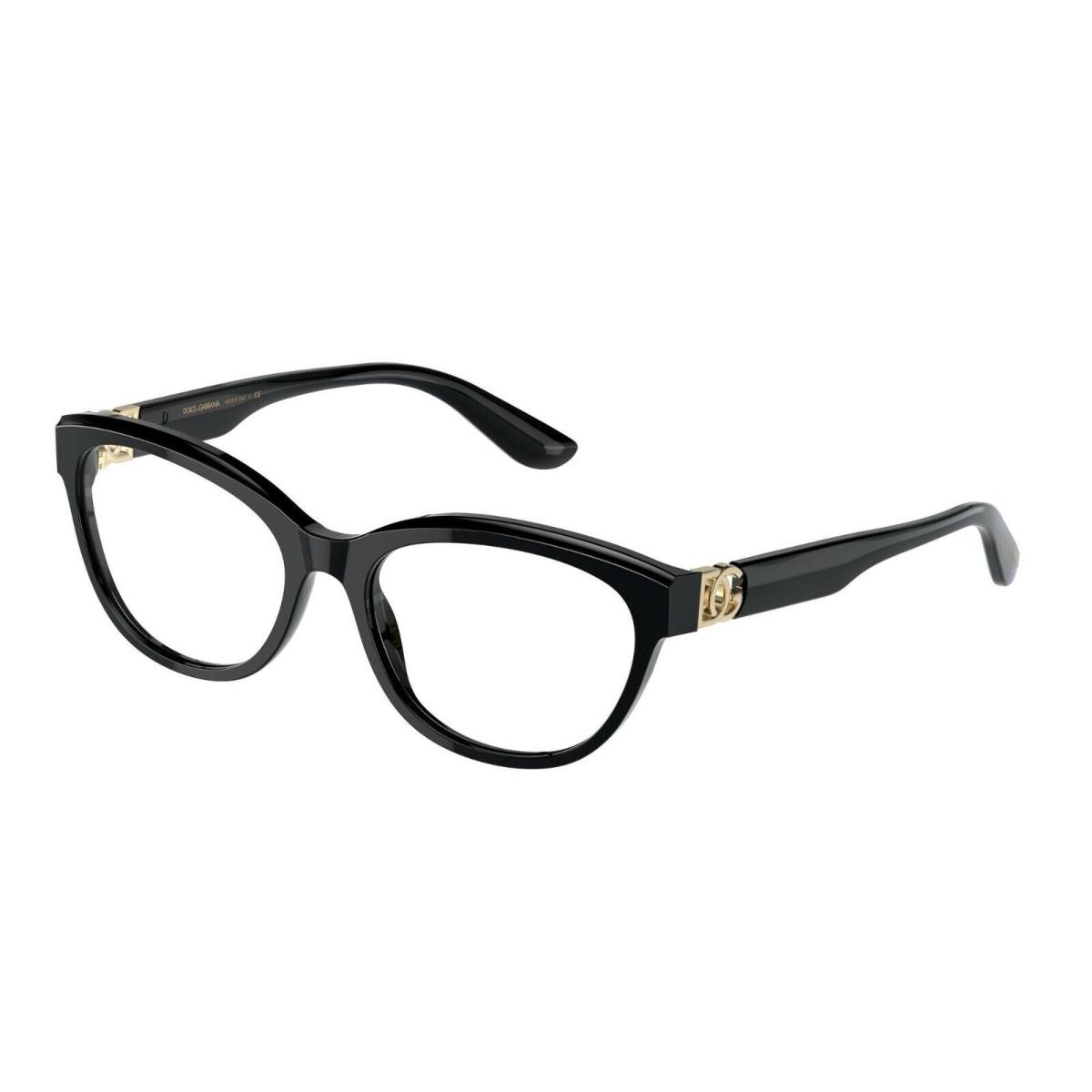 Dolce Gabbana DG 3342 Black 501 Eyeglasses