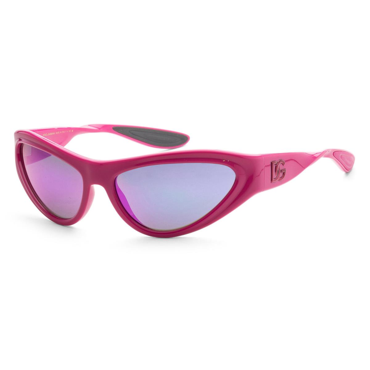 Dolce Gabbana Unisex 60mm Pink Sunglasses DG6190-30984X-60