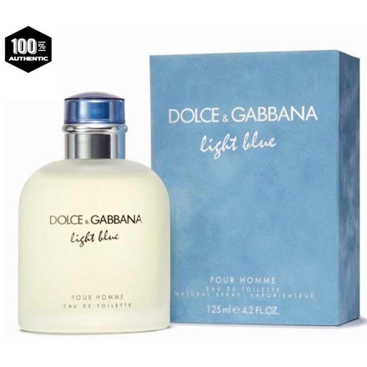 Dolce Gabbana Light Blue by Dolce Gabbana 4.2 oz ml Edt Cologne For Men