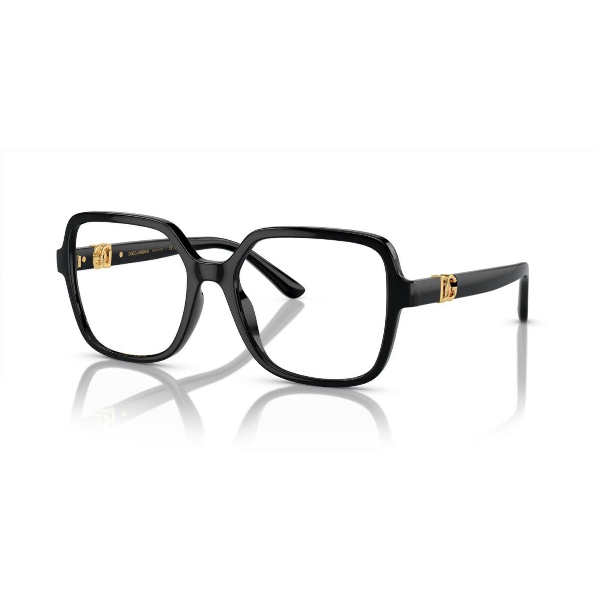 Dolce Gabbana DG 5105U Black 501 Eyeglasses