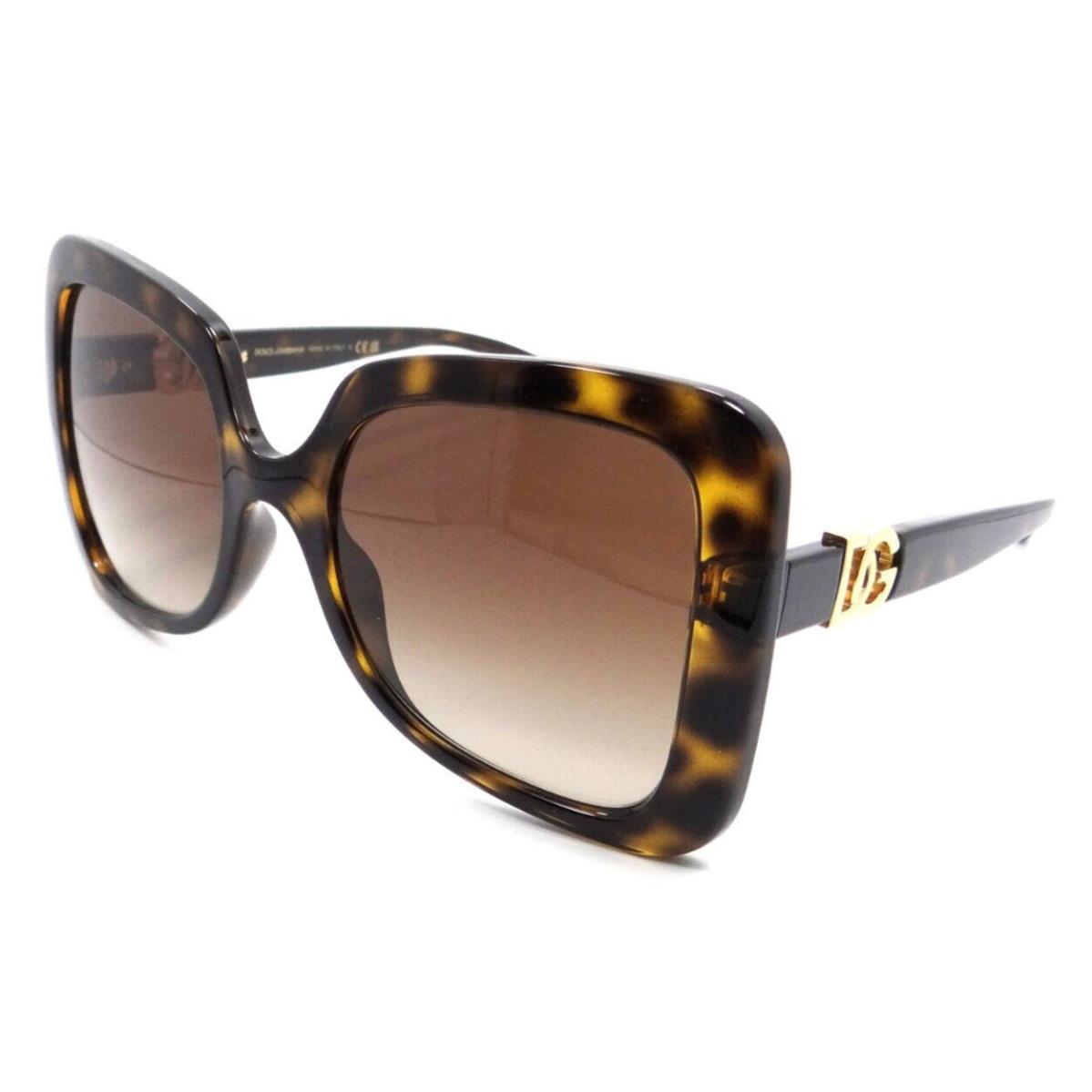 Dolce Gabbana Sunglasses DG 6193U 502/13 56-21-145 Havana / Brown Gradient