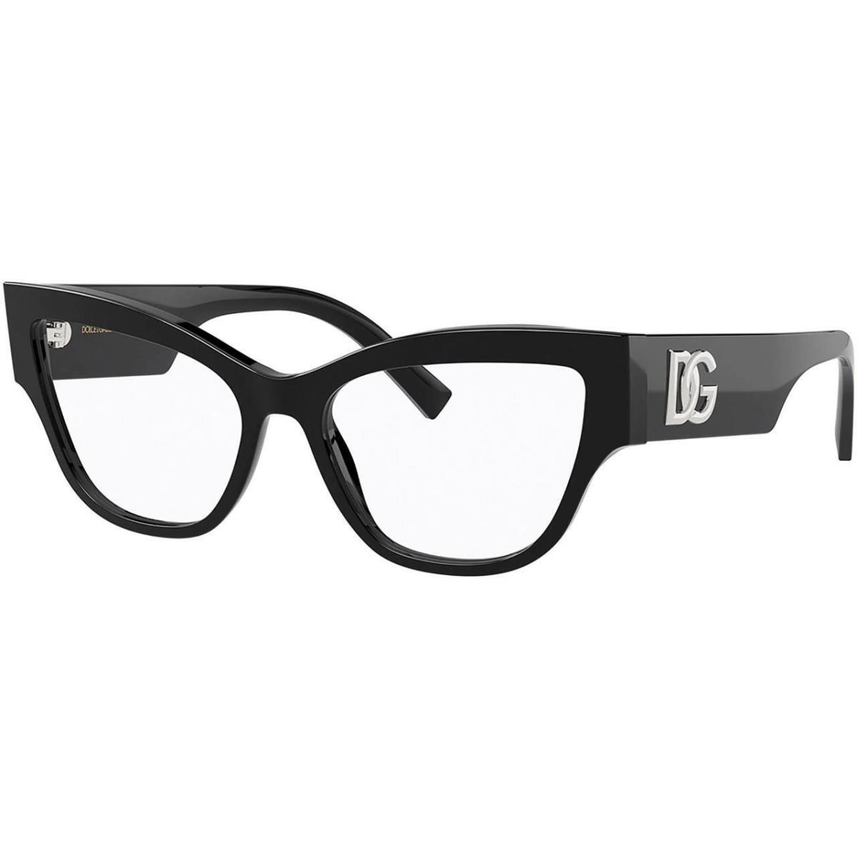 Dolce Gabbana DG3378 501 Black Eyeglasses 55-17-145