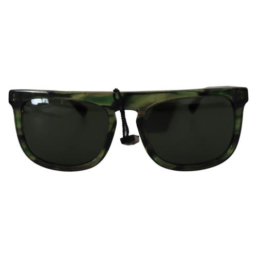 Dolce Gabbana Green Acetate Full Rim Frame Women DG4288 Sunglasses