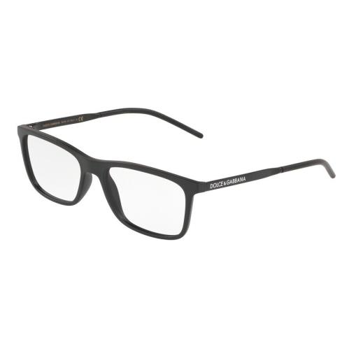 Dolce Gabbana Logo DG 5044 Matte Black 2525 C Eyeglasses