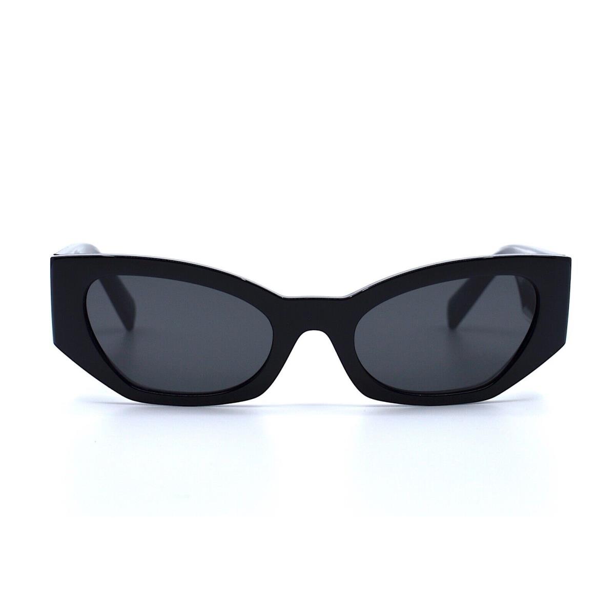 Dolce Gabbana DG6186 Black Dark Grey Lens Sunglasses