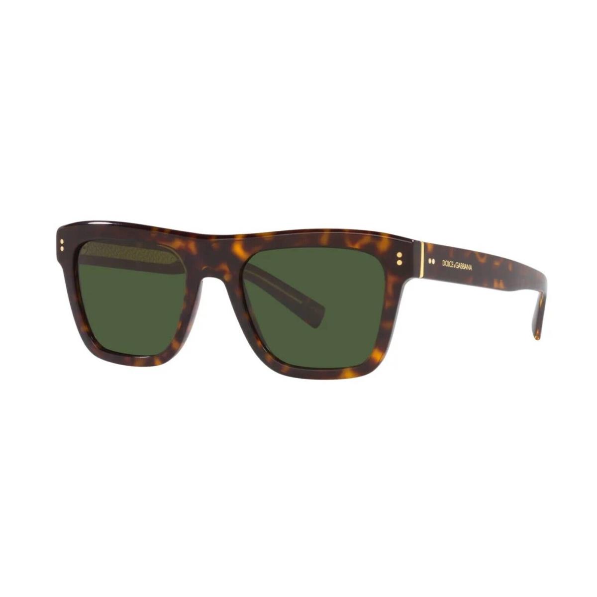 Dolce Gabbana DG 4420 Havana/green 502/71 Sunglasses