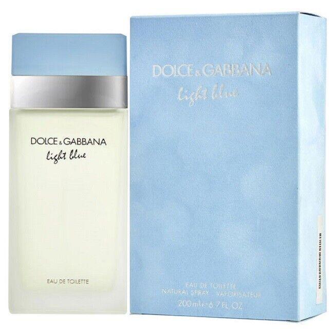 Light Blue Dolce Gabbana 6.7 oz / 200 ml Eau de Toilette Women Perfume Spray