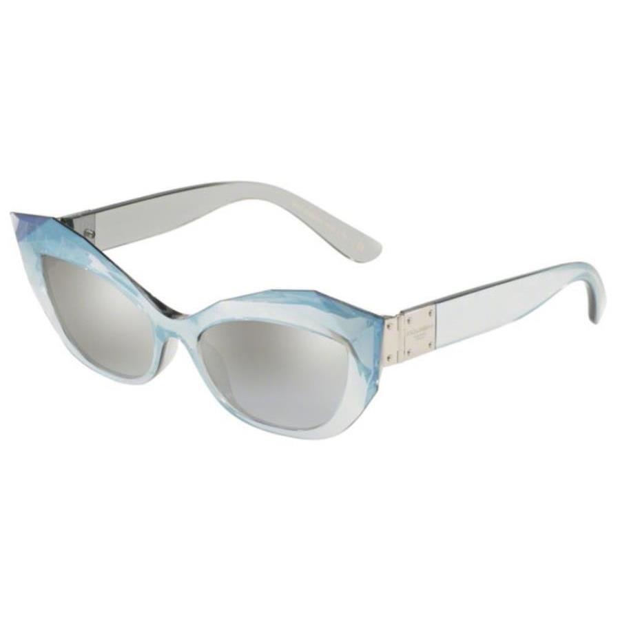 Dolce Dolce & Gabbana Cat Eye Sunglasses Gabbana Cat Eye Sunglasses DG 6123 Gray Mirror/silver 54-17-145