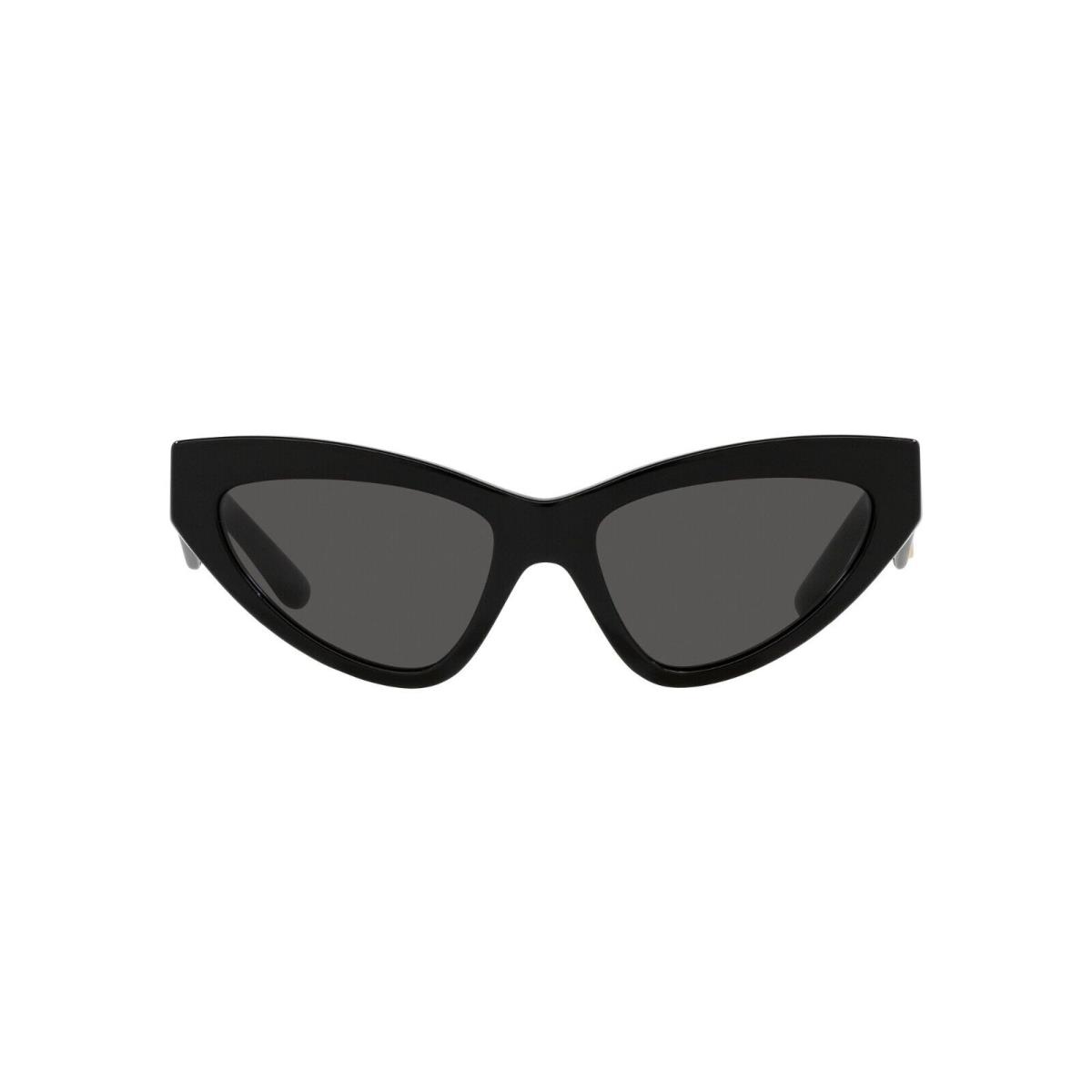 Dolce Gabbana DG 4439 Shiny Black/grey 501/87 Sunglasses