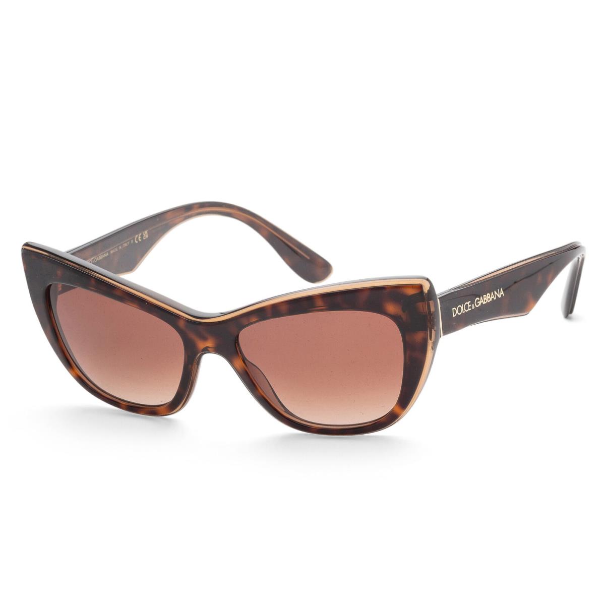 Dolce Gabbana Women`s 54mm Transparent Brown Sunglasses DG4417-325613-54