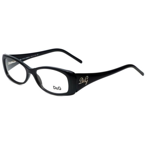 Dolce Gabbana DG 1124 501 Eyeglasses Black Eyewear Frame