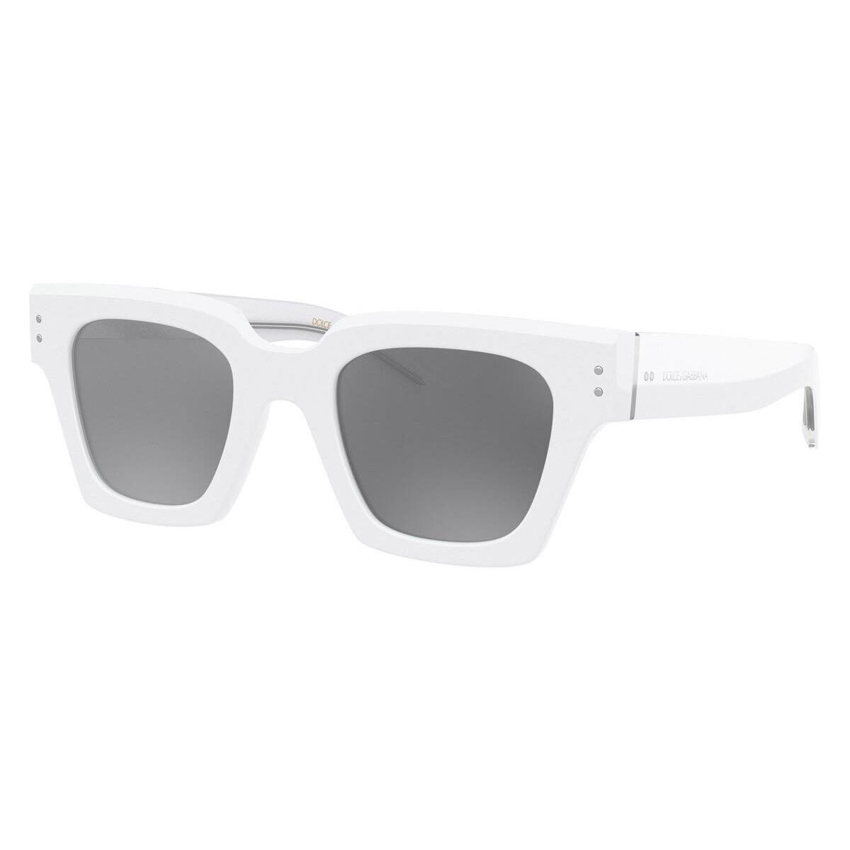 Dolce Gabbana Men`s 48mm White Sunglasses DG4413-337440-48