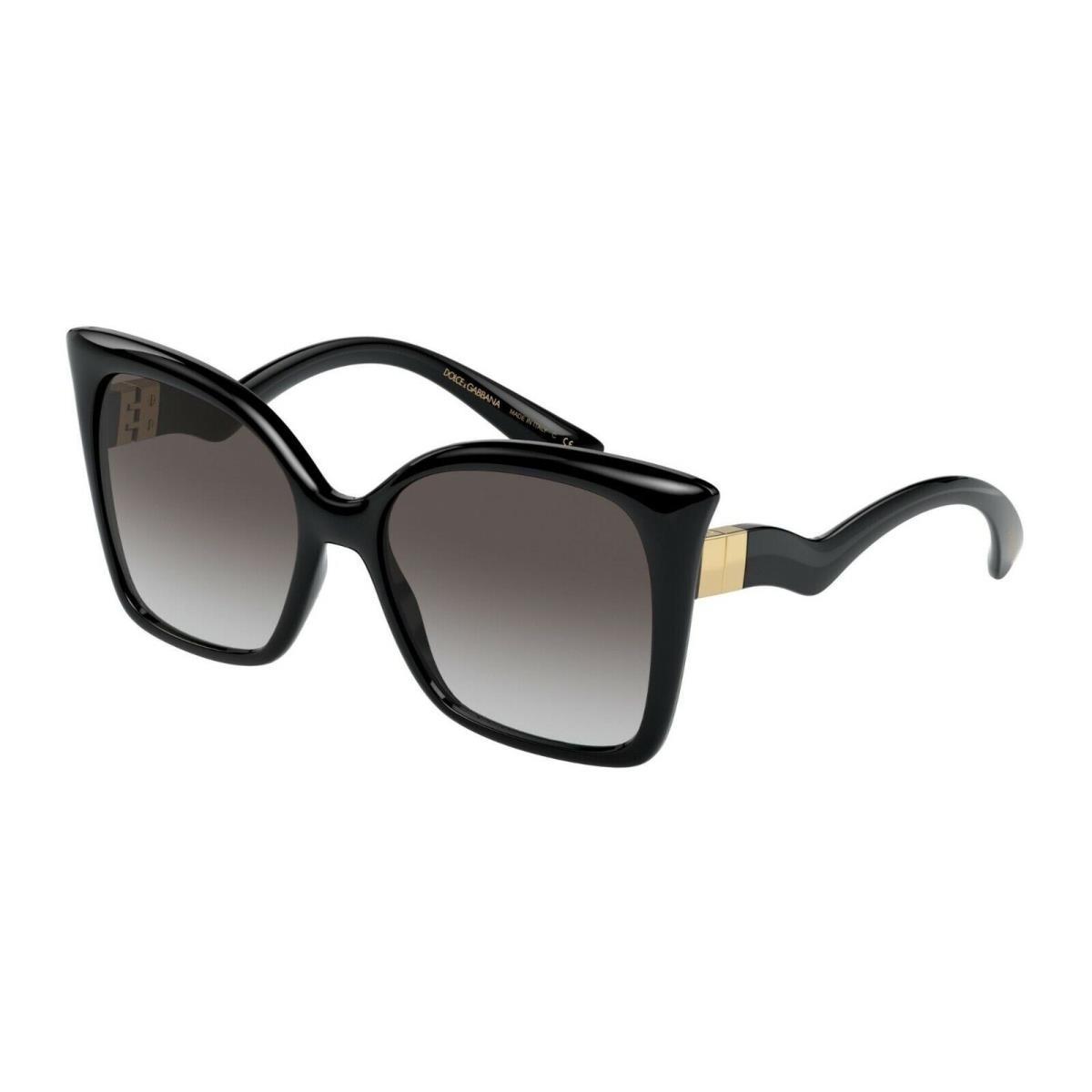 Dolce Gabbana DG 6168 Black/grey Black Shaded 501/8G Sunglasses