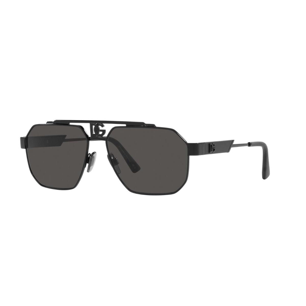 Dolce Gabbana DG 2294 Black/grey 01/87 Sunglasses