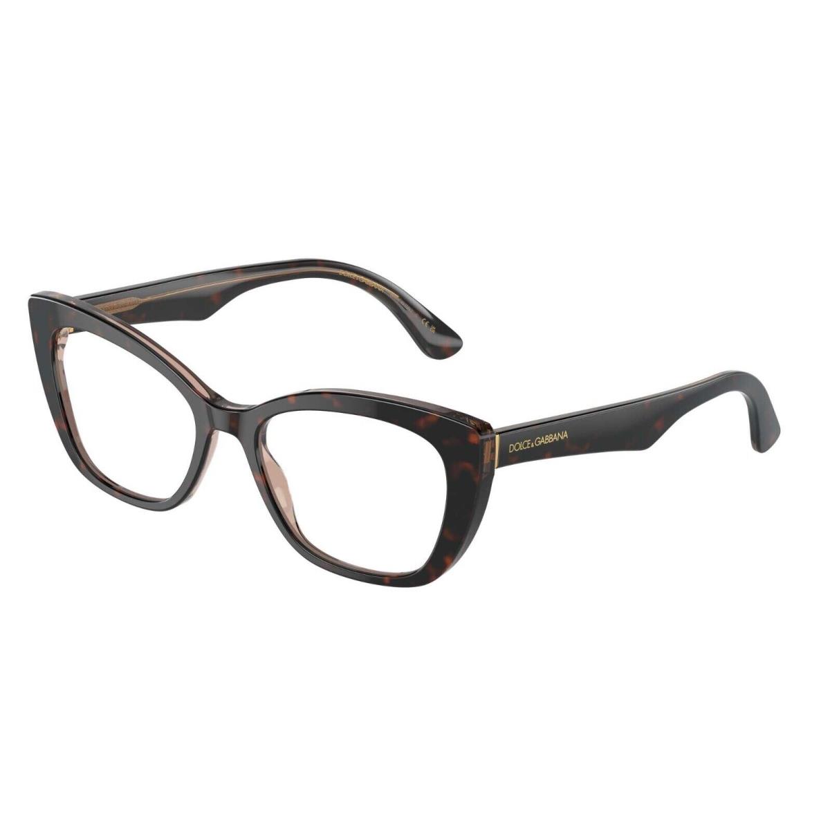 Dolce Gabbana DG 3360 Havana 3256 Eyeglasses