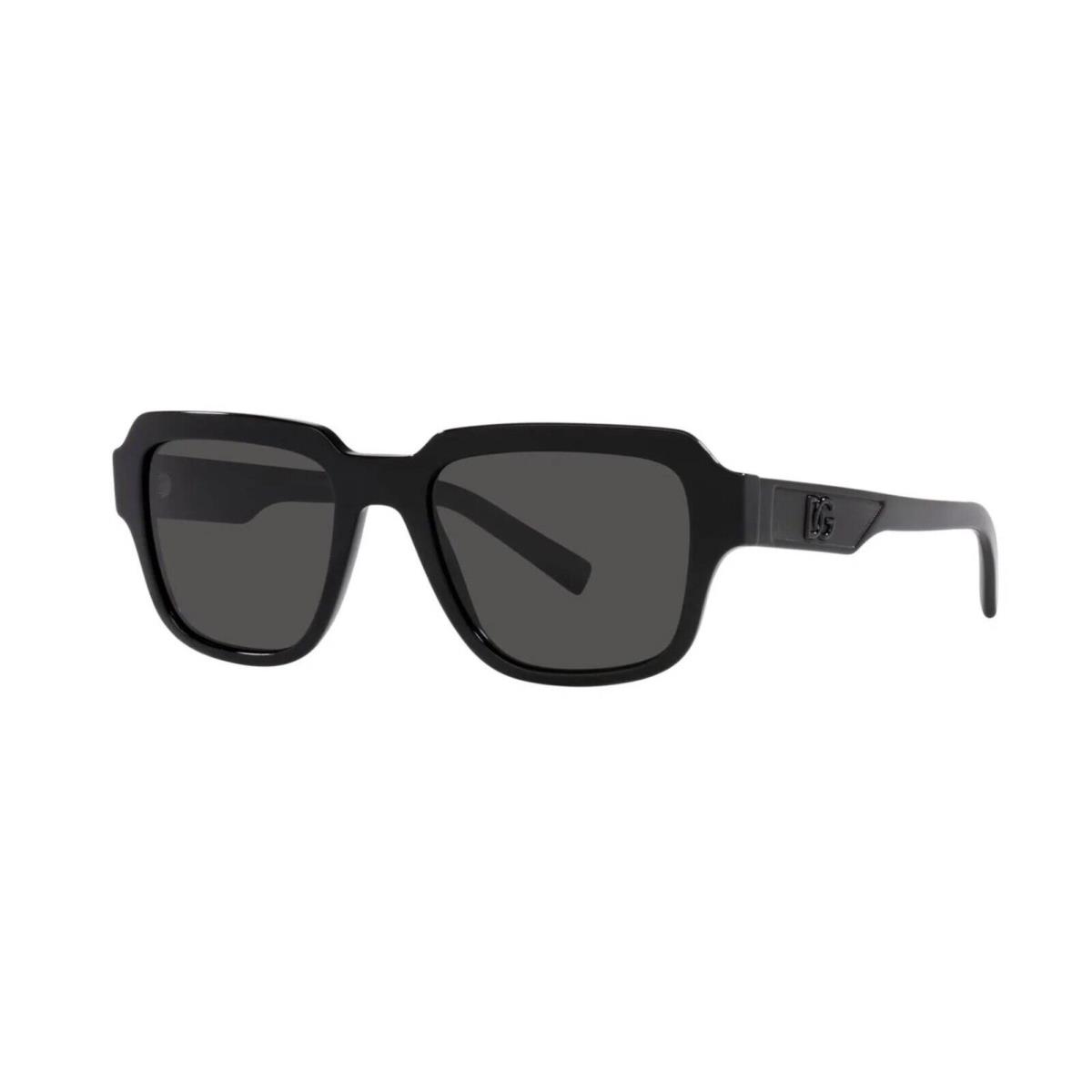 Dolce Gabbana DG 4402 Shiny Black/grey 501/87 Sunglasses