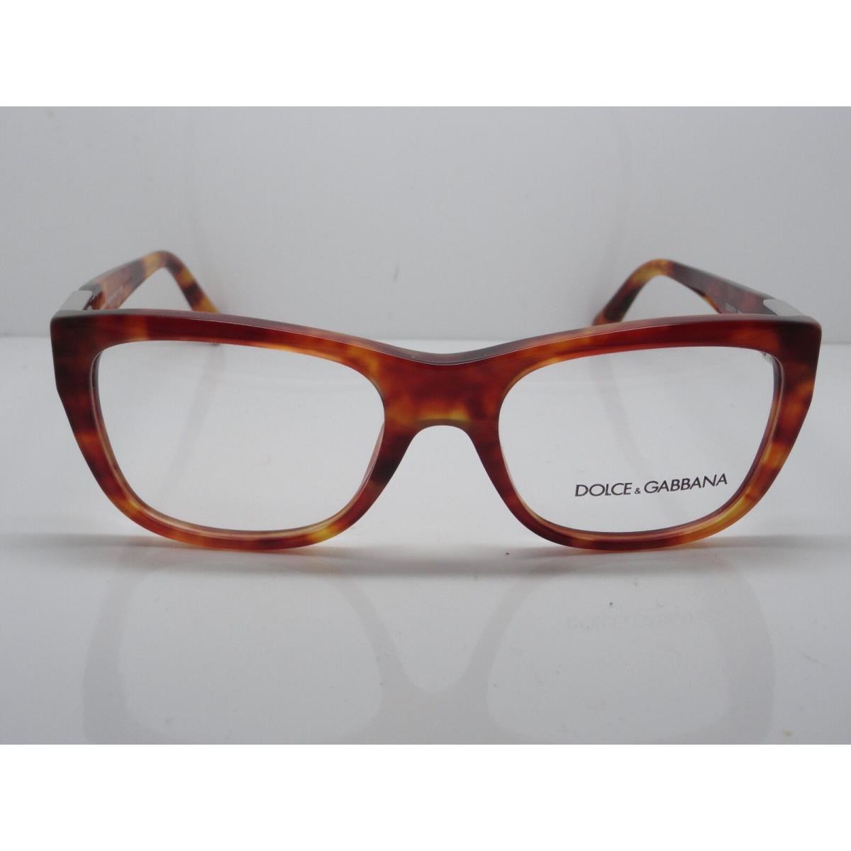 Dolce Gabbana D G DG 3171 706 Light Havana Tortoise 52mm Eyeglasses