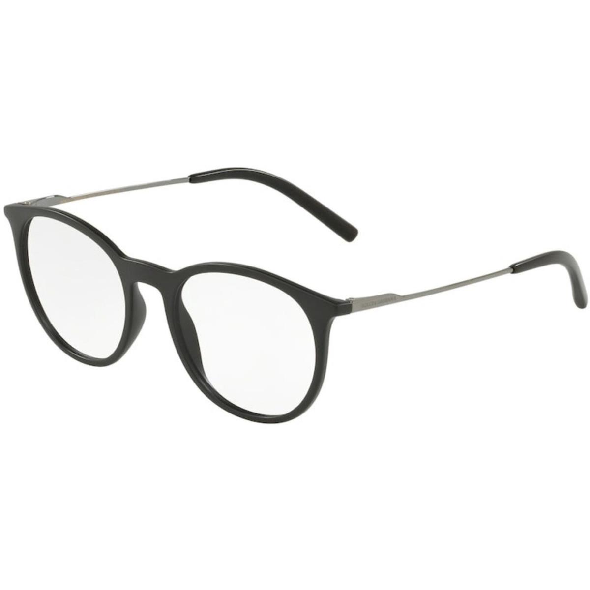 Dolce Gabbana Eyeglasses DG5031 2525 51mm Matte Black / Demo Lens