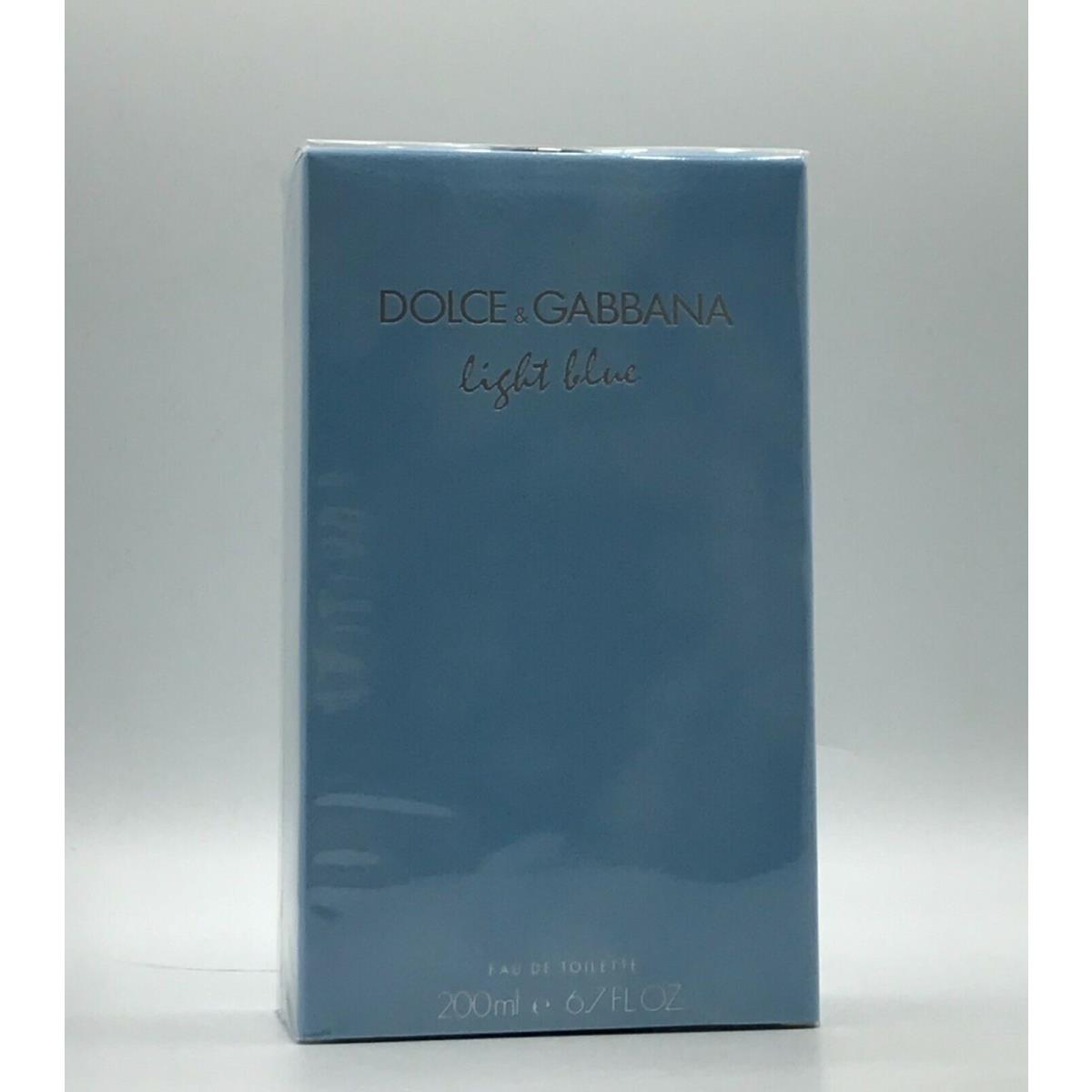 Dolce Gabbana Light Blue Women Perfume Edt Spray 6.7 oz