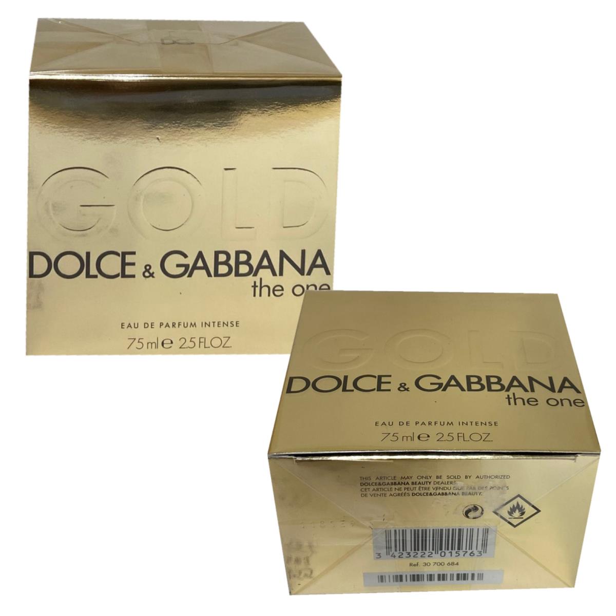 Great Price Dolce Gabbana The One Gold Perfume 2.5 oz Eau De Parfum Intense 75