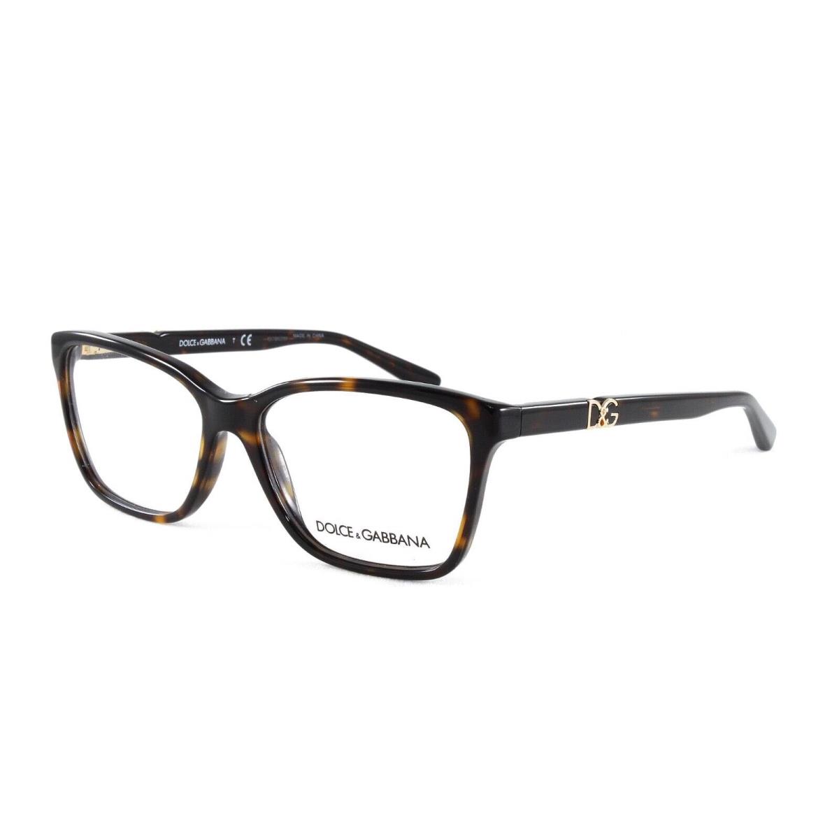 Dolce Gabbana Eyeglasses Women`s Frame DG3153P-502 Dark Tortoise 54mm