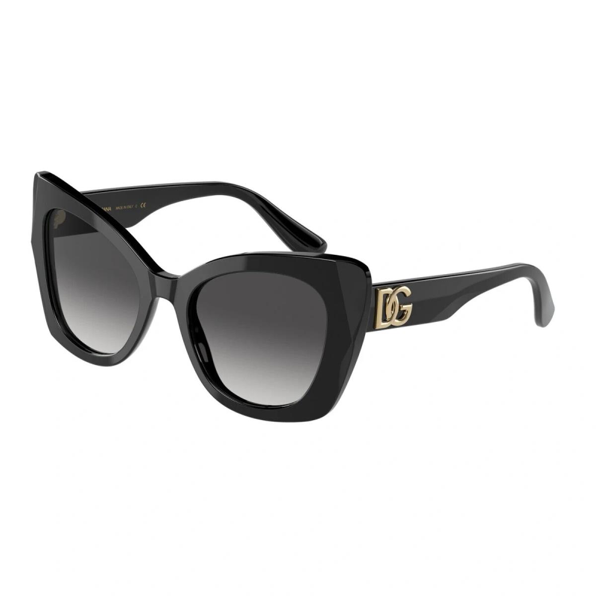 Dolce Dolce & Gabbana DG4405 Gabbana DG4405 - 5018G Black-grey Gradient Sunglasses 53MM