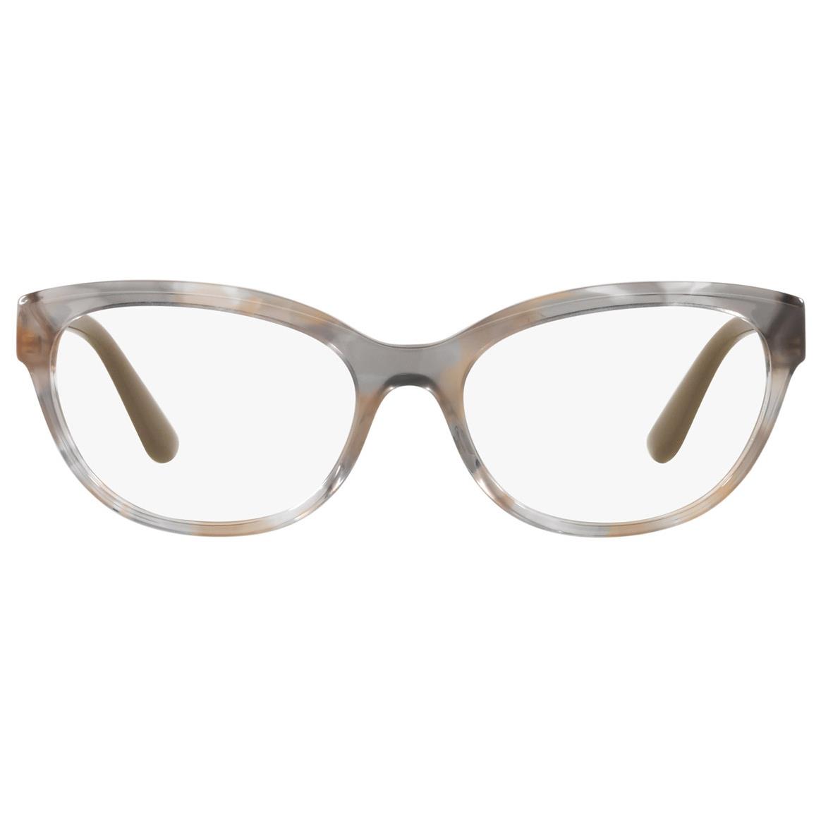 Dolce Gabbana DG3342F 3321 55 Eyeglasses Havana Transparent Gray