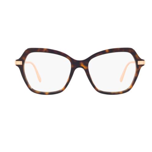 Dolce Gabbana Butterfly Eyeglasses DG 3311 502 53-17 Tortoise Gold Frame Optical