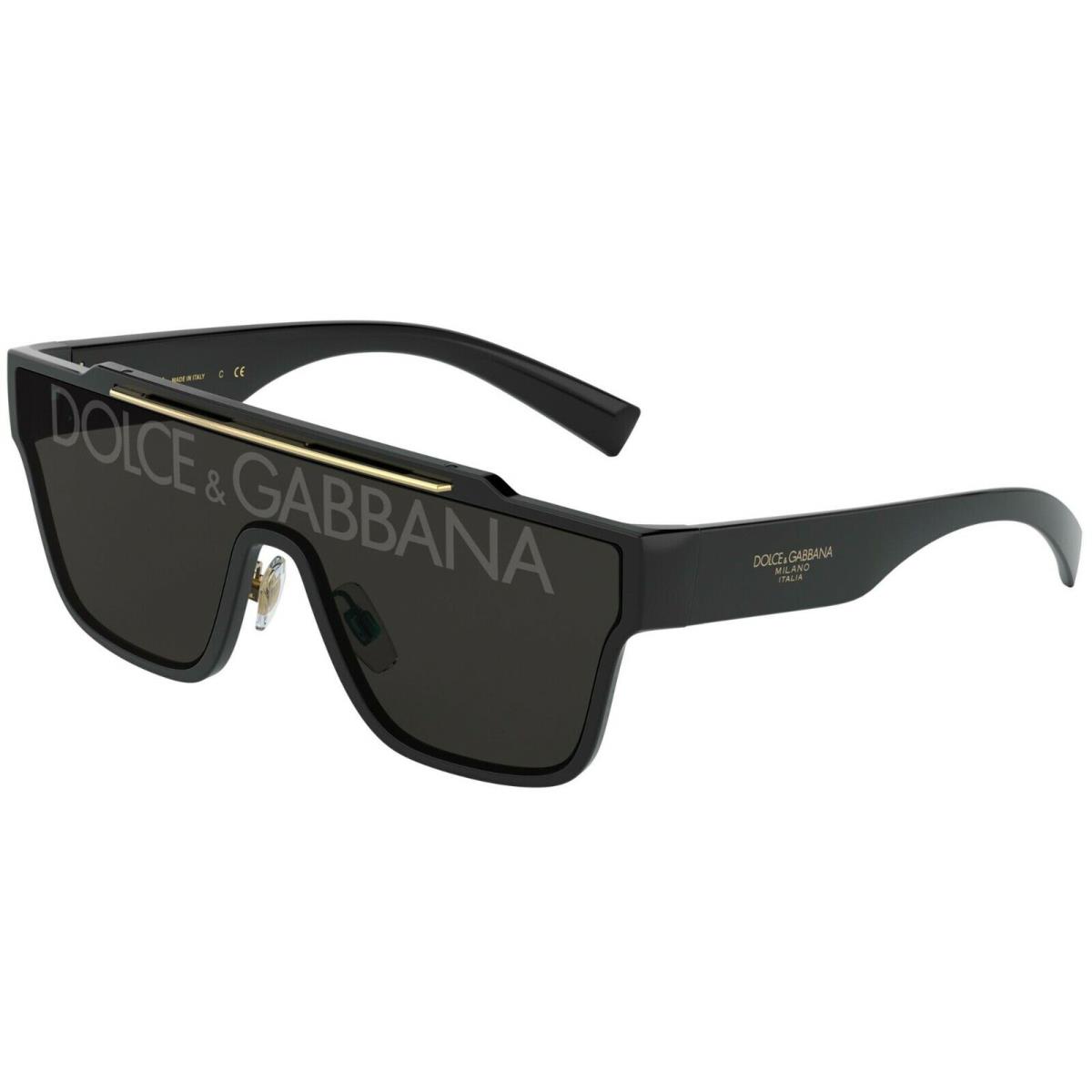 Dolce Gabbana Viale Piave 2.0 DG 6125 Black/dark Grey 501/M Sunglasses