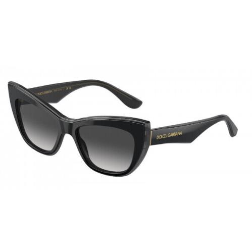 Dolce Gabbana DG4417 3246/8G Women`s Sunglasses Black