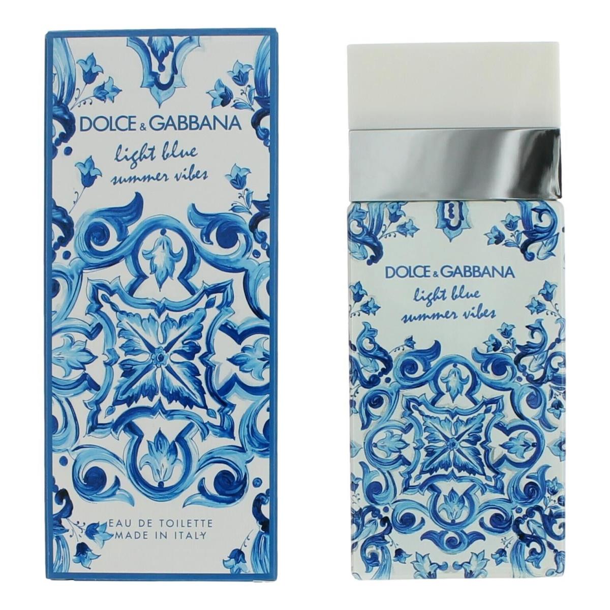 Light Blue Summer Vibes by Dolce Gabbana 3.3 oz Edt Spray For Women