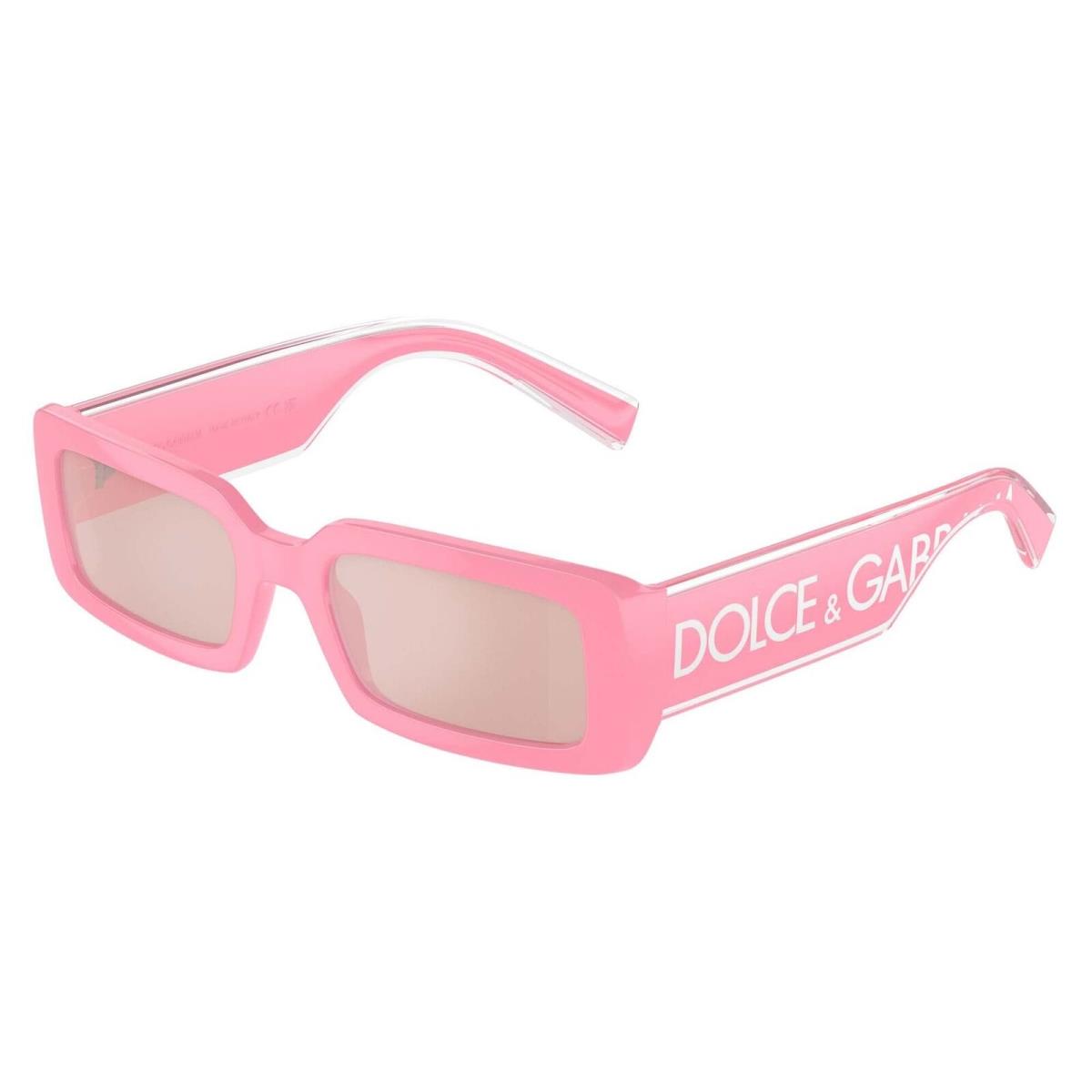 Dolce Gabbana Sunglasses DG6187 32625 53mm Pink / Light Pink Mirror Lens