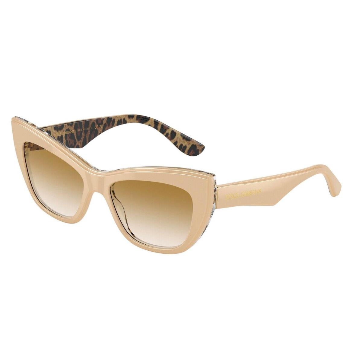 Dolce Gabbana DG 4417 Ivory/light Brown Shaded 3381/13 Sunglasses