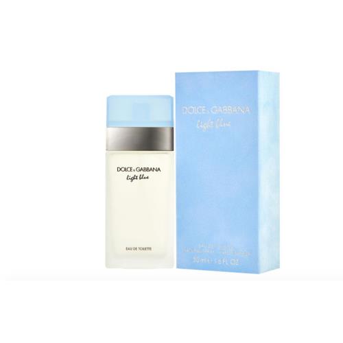 Dolce Gabbana Light Blue Eau De Toilette Perfume Spray 1.6 FL OZ 50 ml France