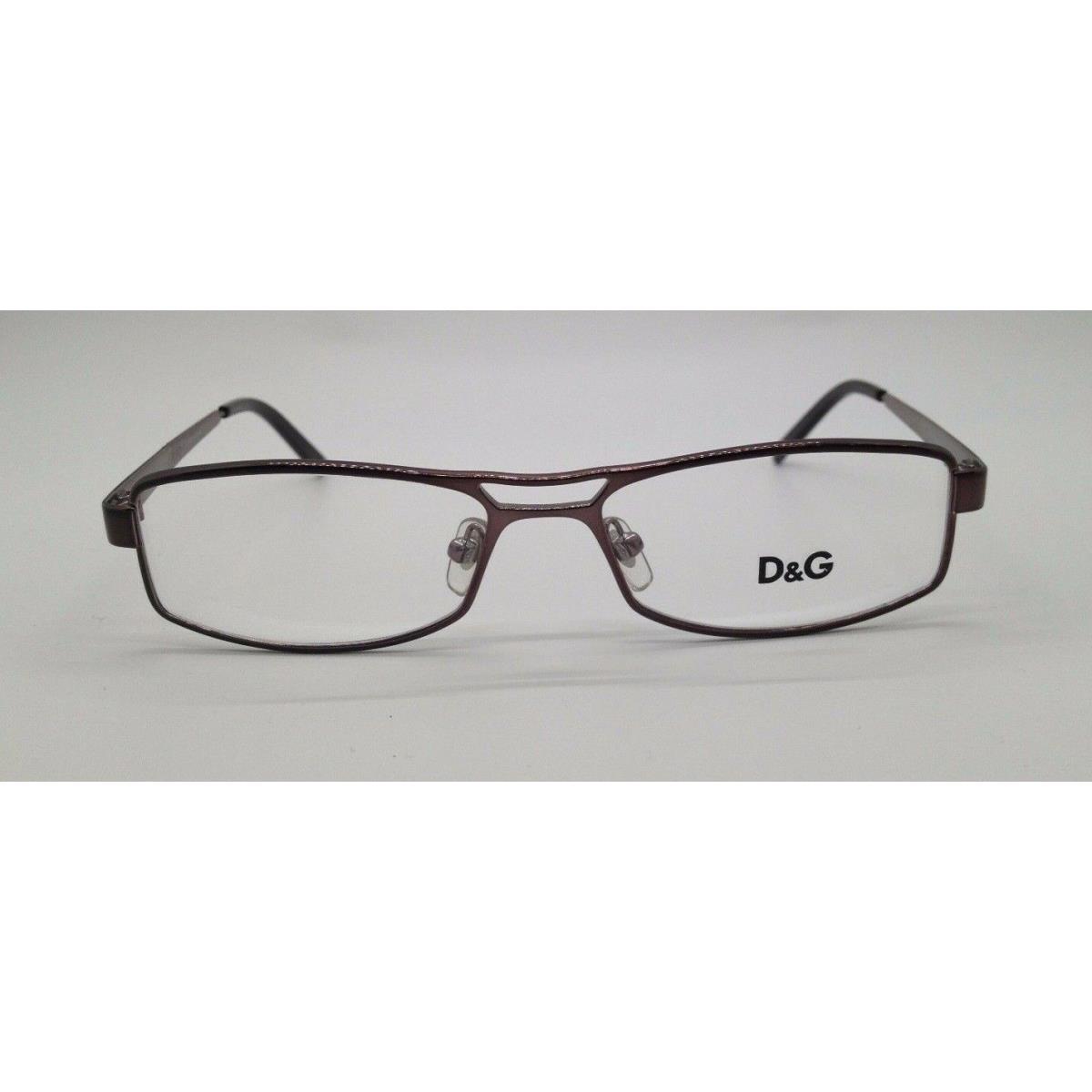 Dolce D&g 5039 Gabbana D G 5039 Brown 012 Metal Eyeglasses Frame 52-15-135 RX