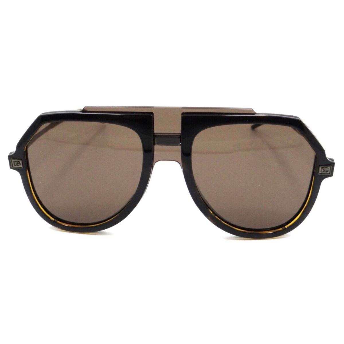 Dolce Gabbana Sunglasses DG 6195 502/73 45-xx-145 Havana / Dark Brown Italy