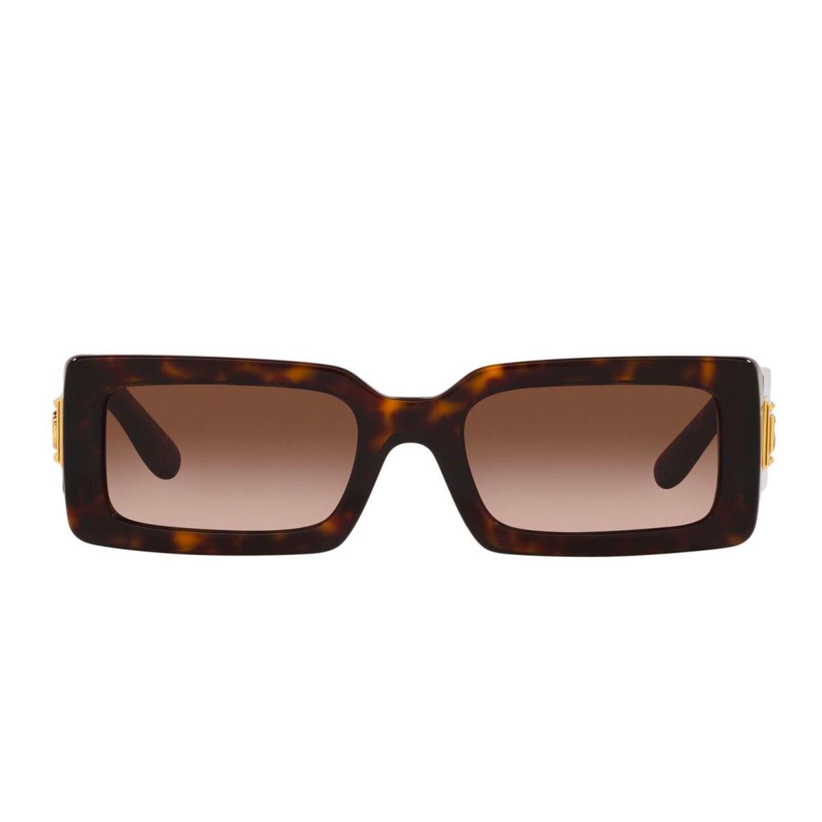 Dolce Gabbana DG 4416 Havana/brown Shaded 502/13 Sunglasses