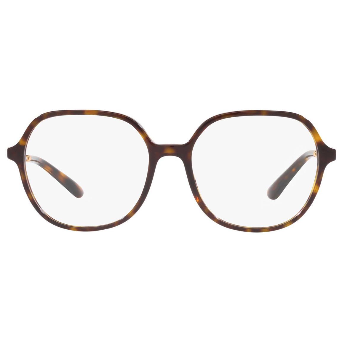 Dolce Gabbana DG3364F 502 56 Eyeglasses Havana Optical Frame