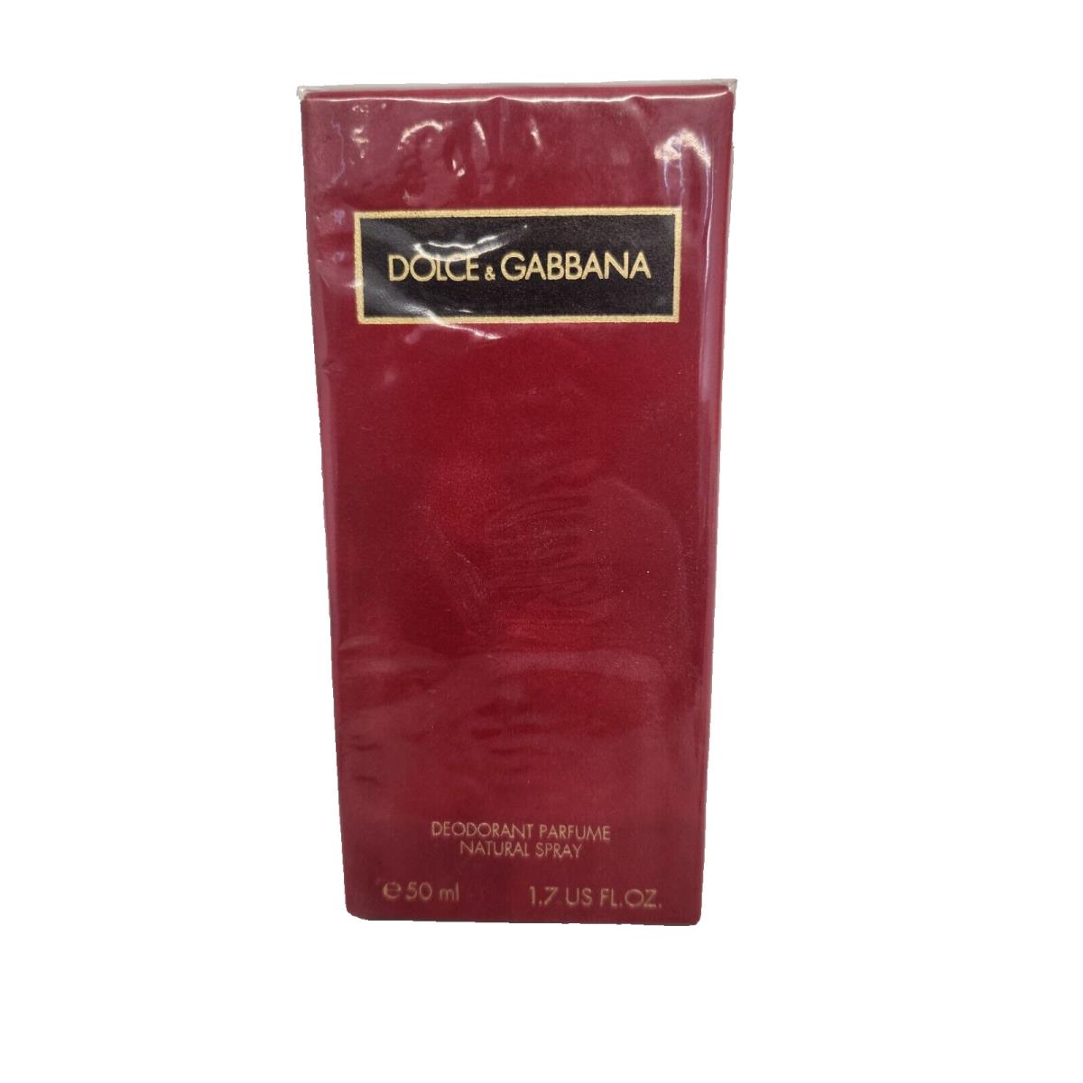 Dolce Gabbana 1.7 oz Deodorant Parfume Spray Box