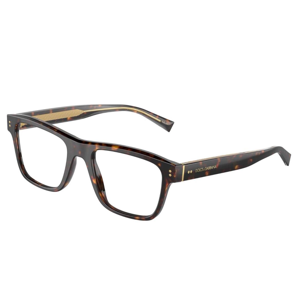 Dolce Gabbana DG 3362 Havana 502 Eyeglasses