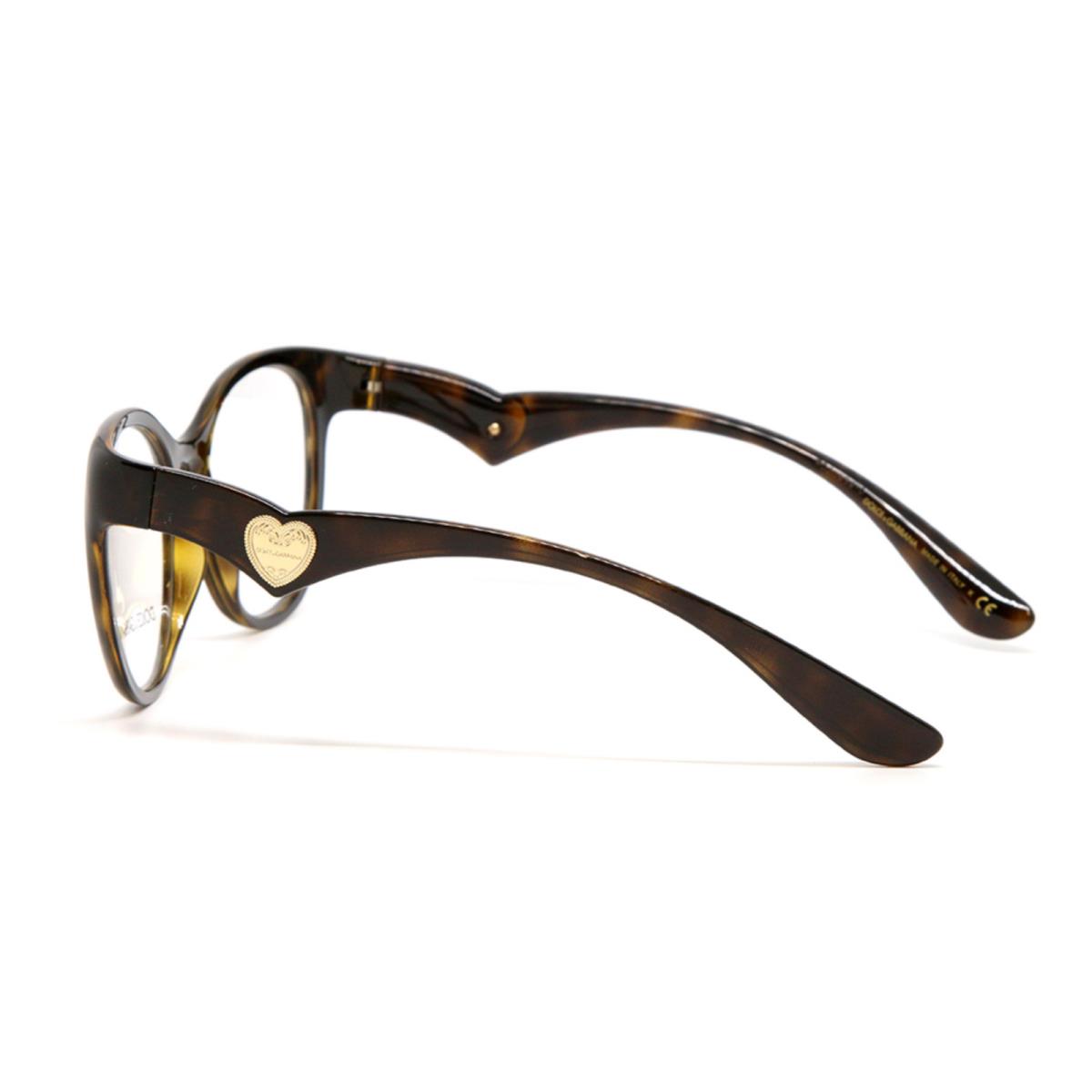 Dolce Gabbana Eyeglasses DG 5069 502 53-18 Tortoise Gold Cat Eye Frames