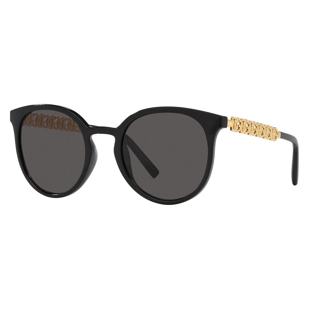 Dolce Gabbana Women`s 52mm Black Sunglasses DG6189U-501-87-52