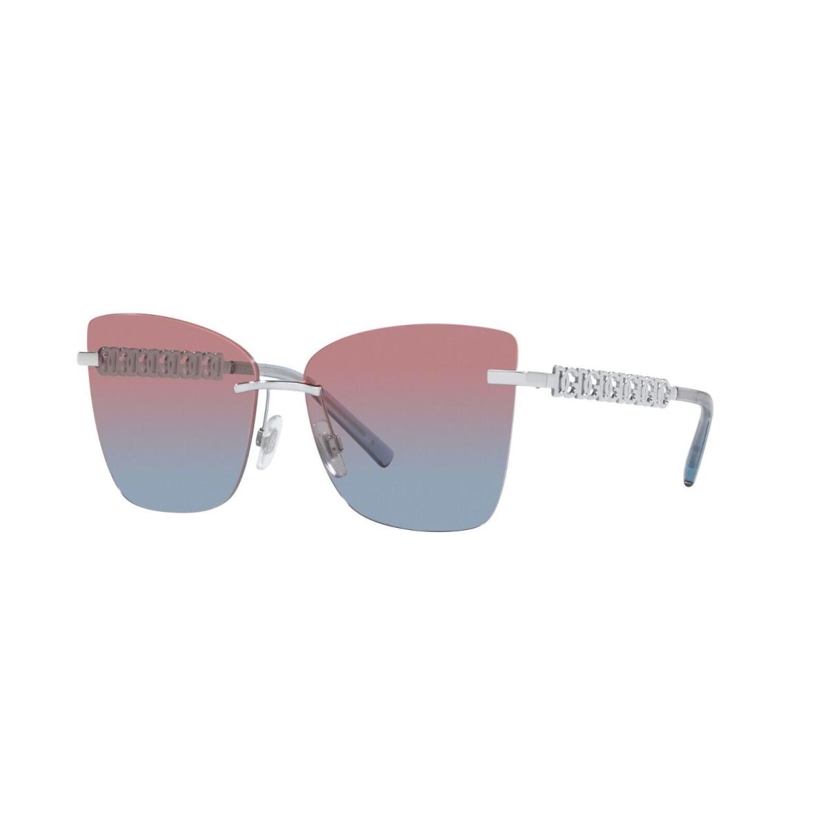 Dolce Gabbana DG 2289 Silver/pink Blue Shaded 05/0Q Eyeglasses