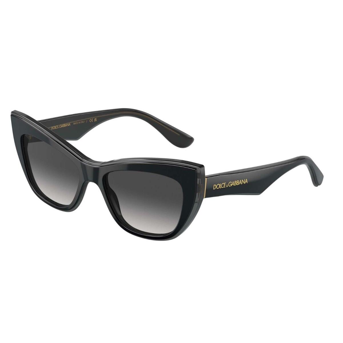 Dolce Gabbana DG 4417 Black/grey Shaded 3246/8G Sunglasses